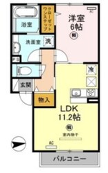 パレット喜里川の物件間取画像